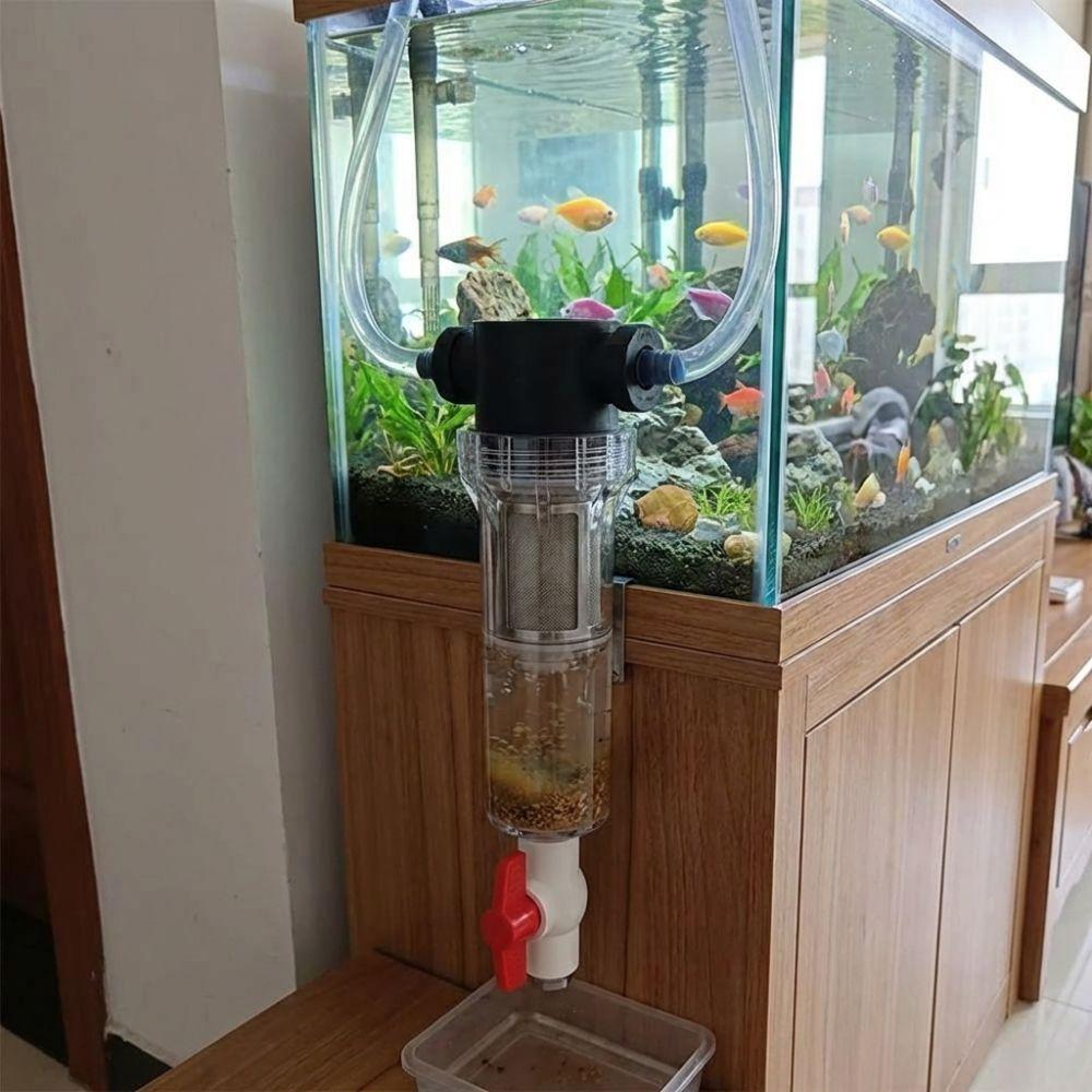 Precision Filtration Fish Waste Collector Sediment Water Filter  Household Use