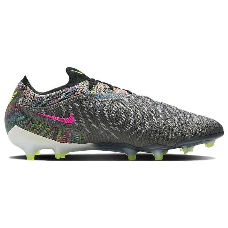Nike Gripknit Phantom Gx Elite Fusion Fg Schwarz Weiß Blau Leuchten Volt DV6971-071