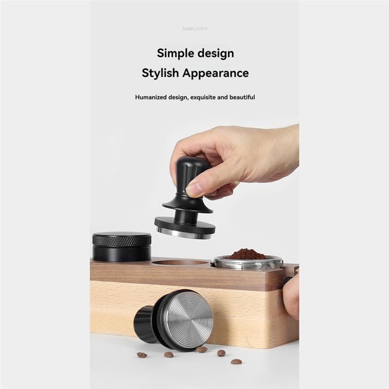 

Coffee Tamper Constant Force Powder Tamper Espresso Thread Tamper Powder Press Hammer Coffee Distributor-B61B