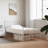 Foam Mattress White 80 X 220 Cm Firmness Levels H2 & H3