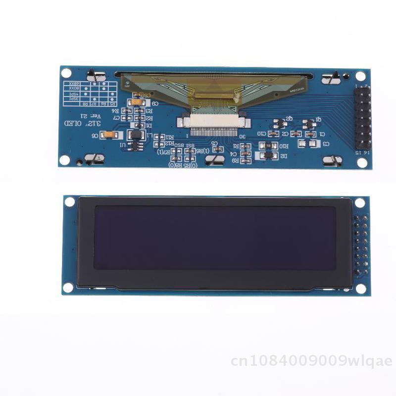 3.12-inch OLED Display Module, 256x64 Resolution, SSD1322 Driver, Low Power Consumption,16-Pin FPC Connector
