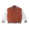 Converse Baseball Jerseys Men's Brown Baseball Collar Moderate Straight Fit 10025261-A02