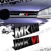 Txbng3 Car Badge 3D Metal Front Bumper Grille Emblem MKV MKIV MKVI MKVII Logo Sticker For MK4 MK5 MK6 MK7 Golf Jett Passat Polo