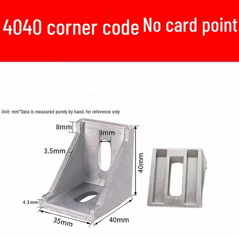 Allied Aluminum Profile 4040 Corner Bracket