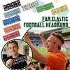 Elastic Soccer Fan Hair Band Adjustable Sport Headscarf Football Headband  Football-Themed Party