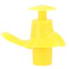 Silicone Waterproof DustProof Spiral Earplug for Children and Adults Swimming Accessory(Yellow )