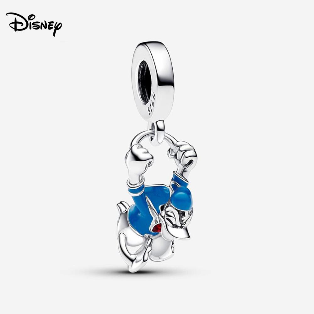 New 925 silver Stitch Donald Duck Charm Bead suitable for original women's bracelet DIY jewelry gift