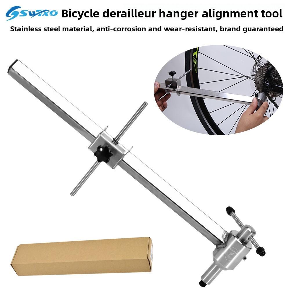 Stainless Steel Bicycle Derailleur Hanger Alignment Tool For Mountain And Road Bikes