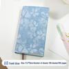 Fabric-Textured A6 Patterned Planner: Compact, Thickened Pocket Diary for Office and Business.