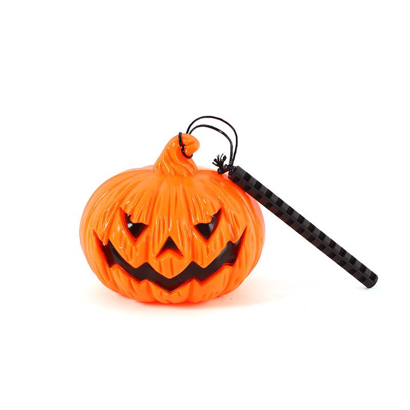 Halloween Pumpkin Figurines, Children's Hand-held Pumpkin Lanterns, Halloween Decorations, Atmosphere Setting, Scene Arrangement, Props