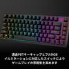 Gaming Keyboard ATK 75 Black G Magnetic Switch Rapid Trigger Compatible Tenkeyless Gasket Mount English Layout 75%