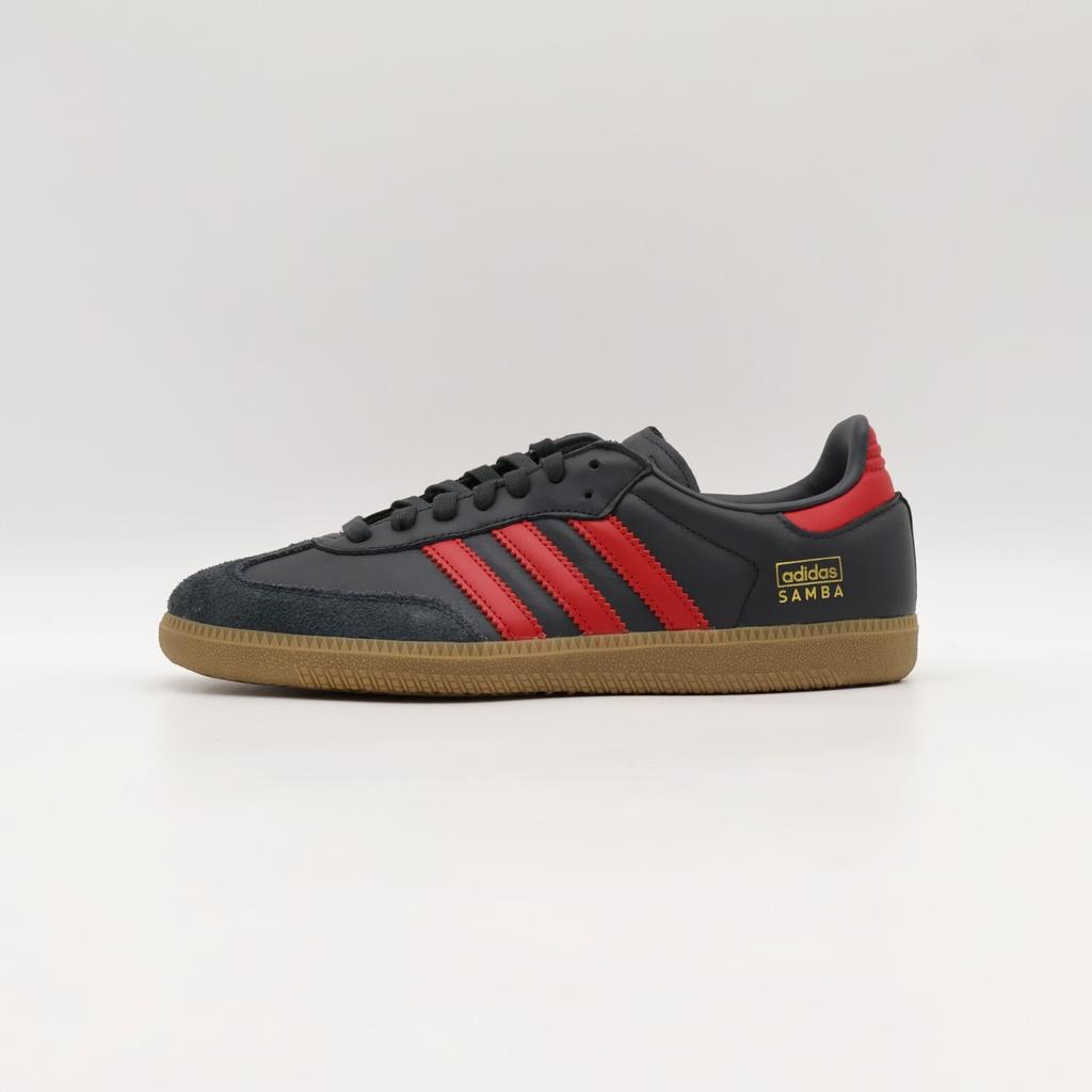 IG6173 adidas Originals Samba OG Carbon Better Scarlet Gum (Men's)