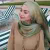 Farbverlauf Grün Aquarell Floral Bedruckt Modal Atmungsaktiv Leicht Gewicht Weiche Baumwolle Rayon Viskose Gewebt Modal Muslimische Frauen Schal