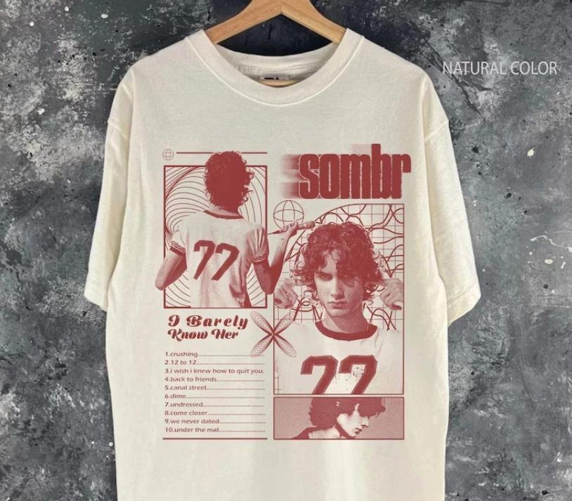 

Sombr Tour Music Vintage Shirt, Gift For Women and Man S