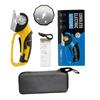 Handheld Electric Fabric & Carpet Cutter with Round Blade