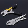 Round and Straight Jaw Heavy-Duty Double-Handle Circlip Pliers