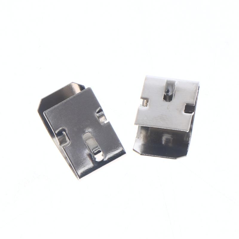 5/10Pcs Metal Battery Contact Piece - 18650 A AA CR2 9V Leaf Spring Battery Clip DIY Electronic Accessories