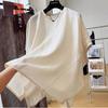 Trade Bat-sleeved Short-sleeved Shirt Women's New Summer Large Size Fat Mm Irregular Temperament Unique Top