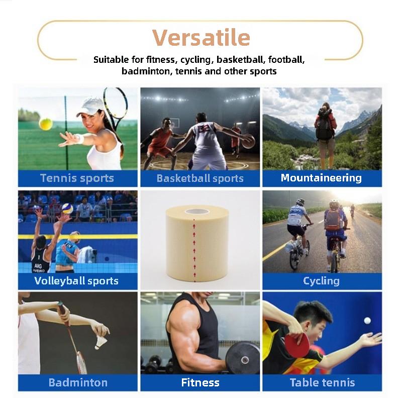 1 Rolle Sports OK TAPE Pre Wrap Sporttape Schaumstoff Unterbandage Sportliche Unterbandage Tape Sportschaum für Knöchel Handgelenke Knie