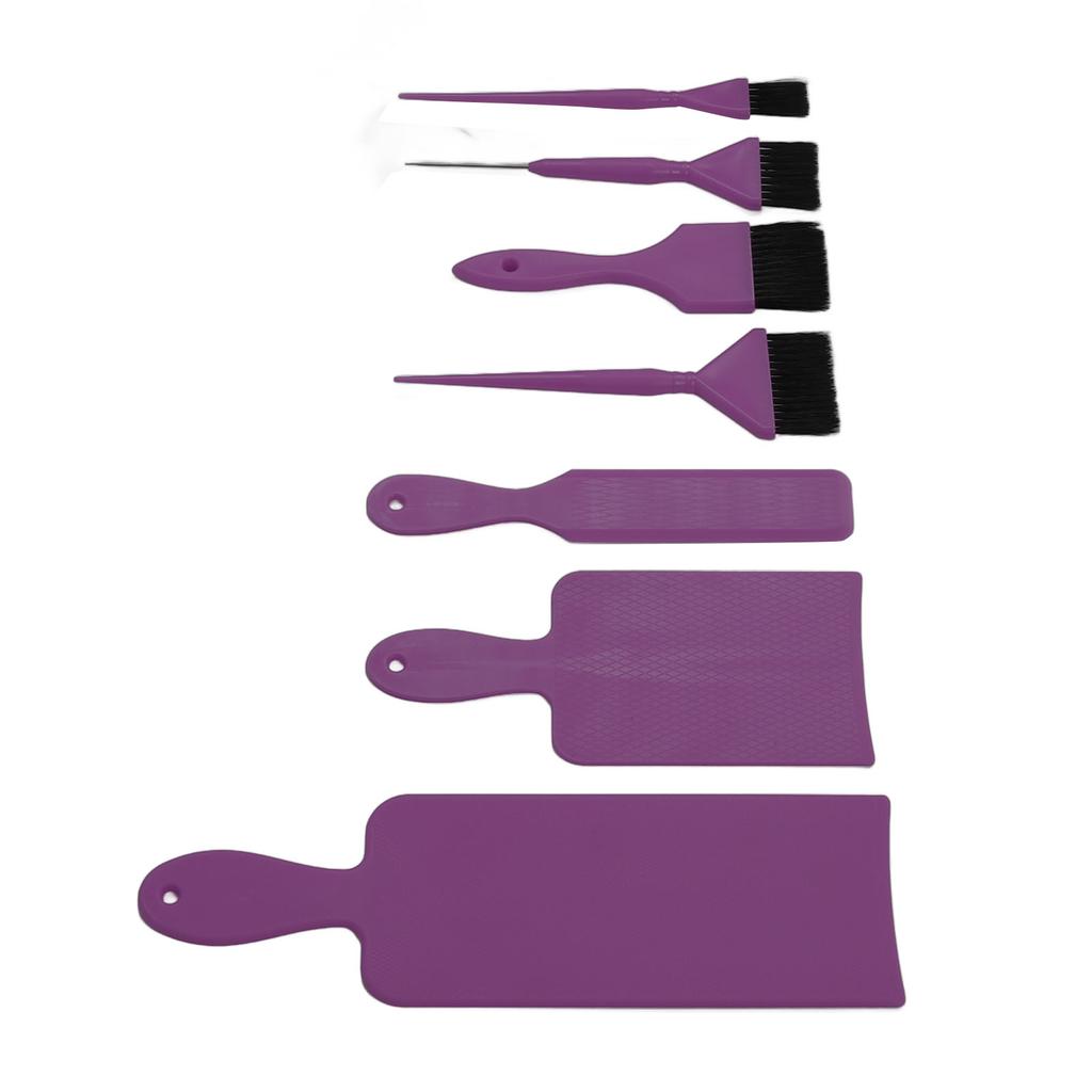 7pcs Hair Dye Tool Set Balayage Board Coloring Brush Hair Highlighting Paddle Brush Tools Hair Salon