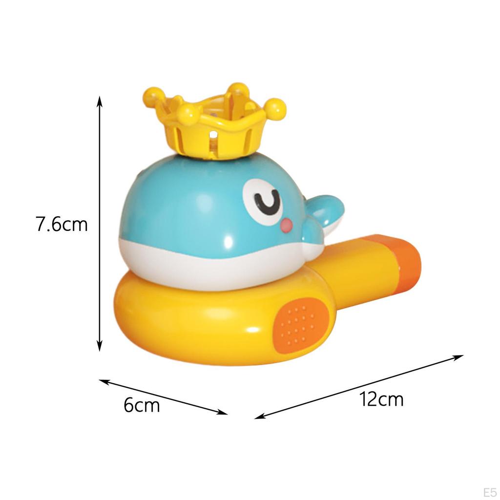 2 in 1 Floating Blowing Toy Travel Car Musical Party Favor Baby Small Speaker Toy,