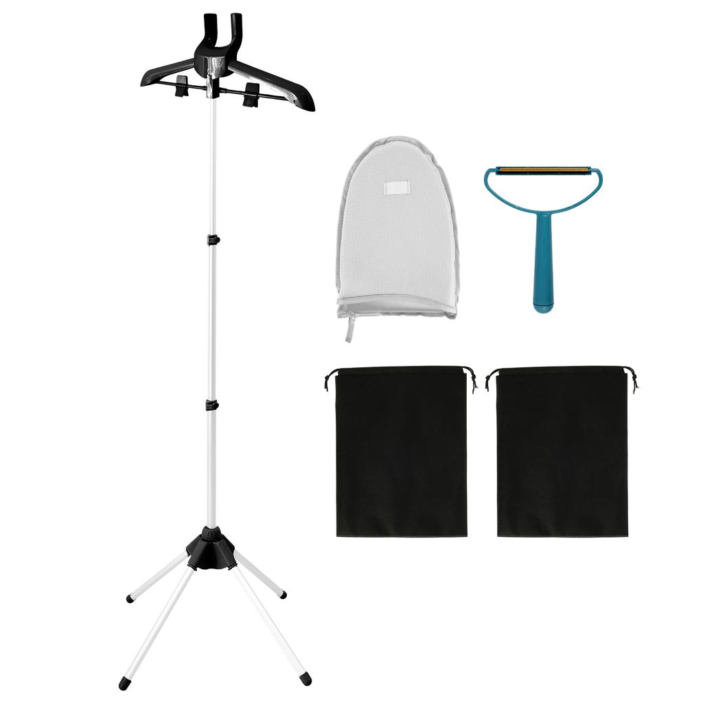 Adjustable Garment Hanger Folding Garment Steamer Rack Portable Steam Iron Steamer Hanger Versatile Steam Stand Clothes for Home
