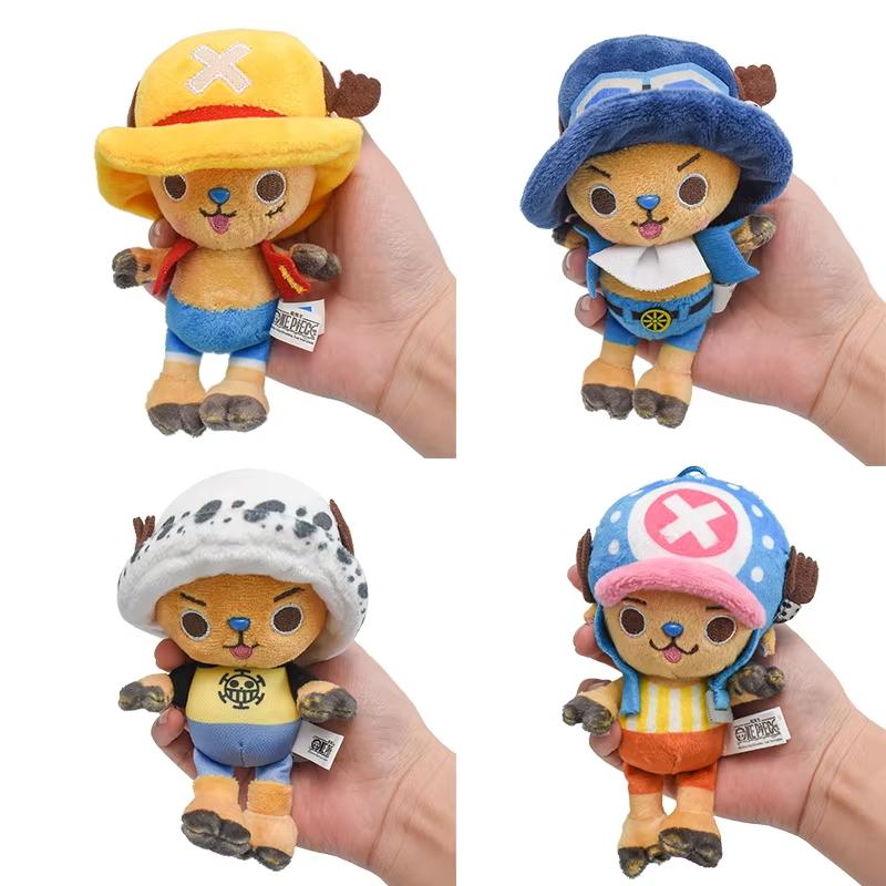 Mini Tony Tony Chopper Plush Toys One Piece Luffy Sabo Sanji Portgas·D· Ace Chopper The Straw Hat Pirates Sign Anime Stuffed Dol