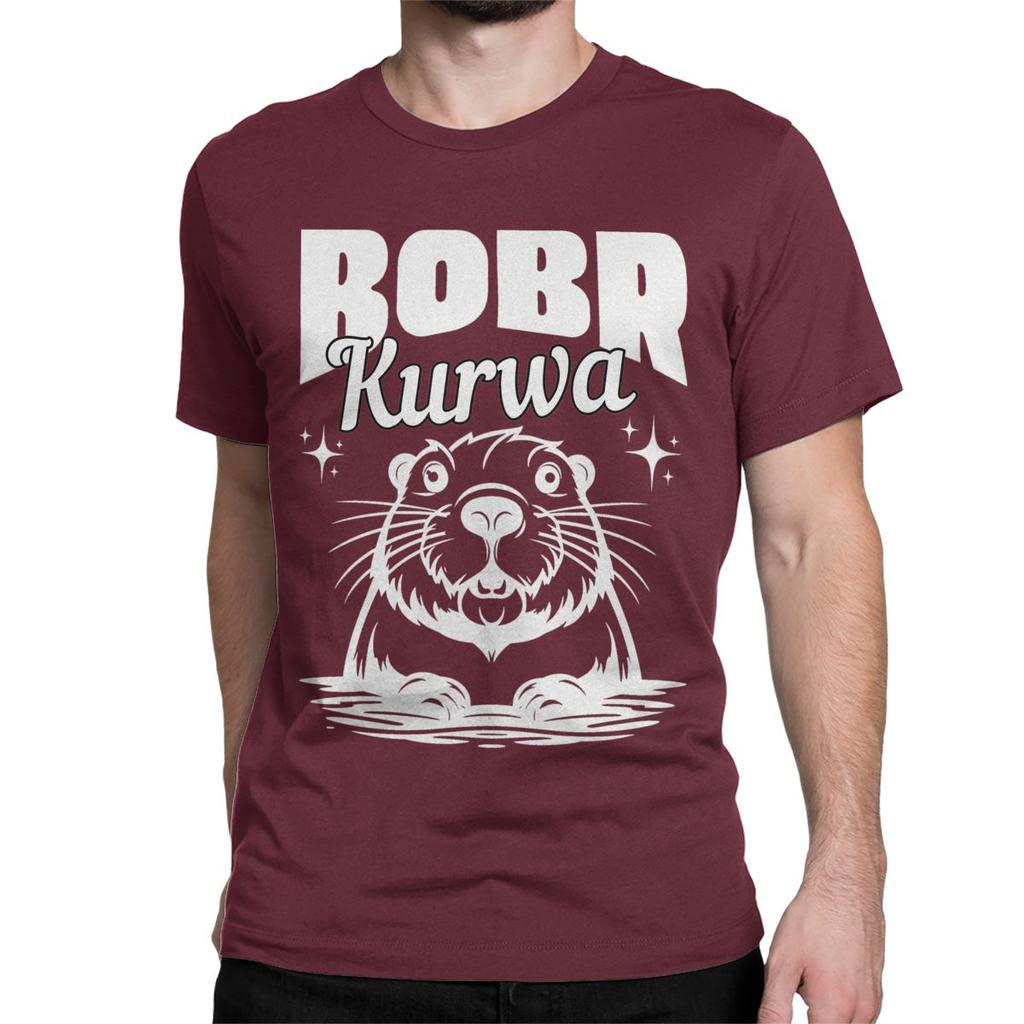 Bobr Bober Kurwa T-Shirts Men Women Polish Awesome 100% Cotton Tee Shirt Round Neck Short Sleeve T Shirts Summer Tops