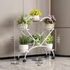 Light Luxury Multi-Tier Heart-Shaped Plant Stand