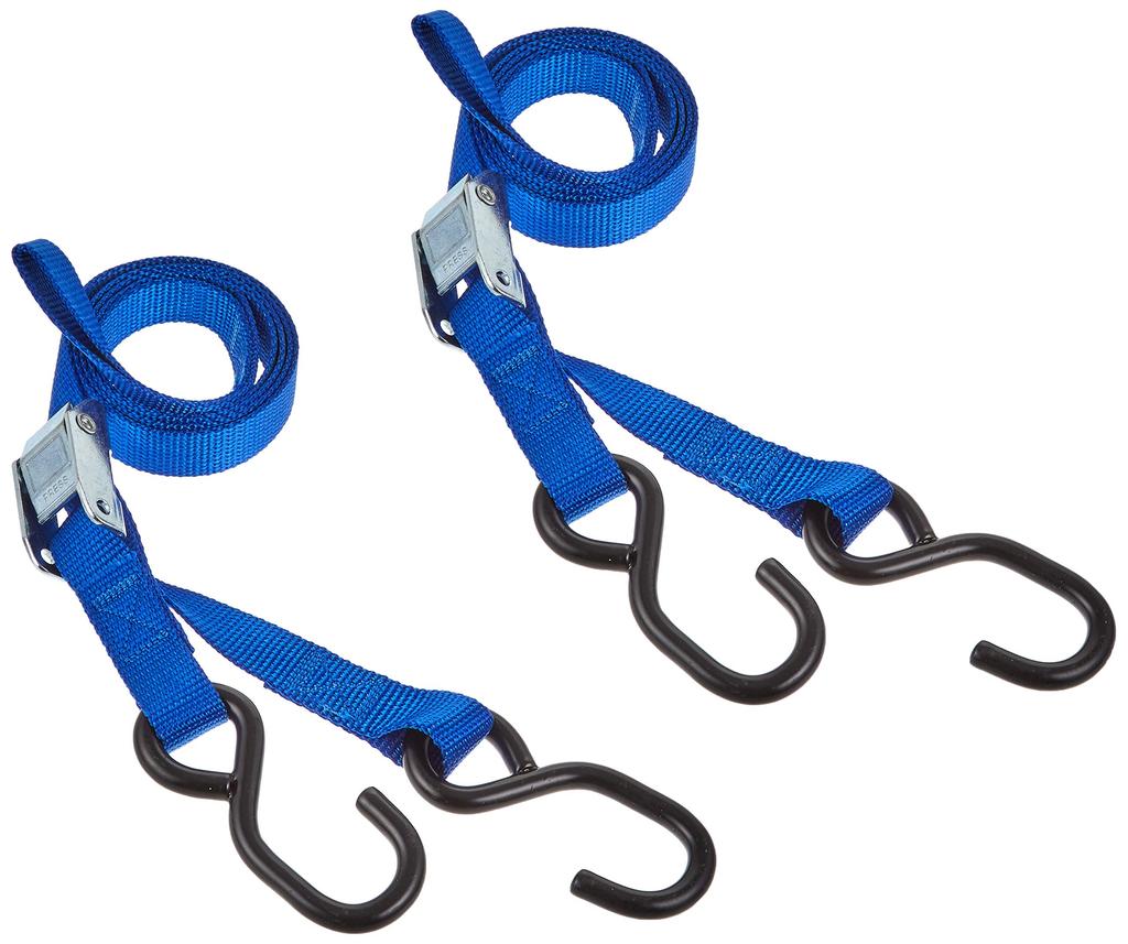 Kijima 303-0142 Motorcycle Tie Down Belt for Trampo 1.0 x 70.9 inches (25 x