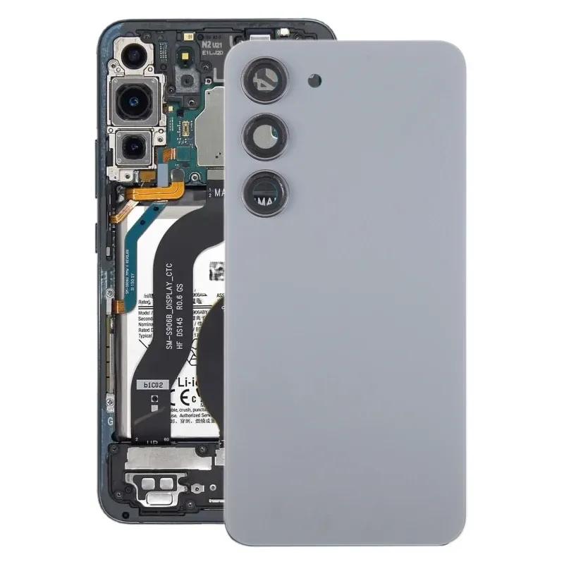 OEM Glass Battery Back Cover with Camera Lens Cover for Samsung Galaxy S23 SM-S911B