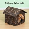 Waterproof Oxford Cloth Pet Bed for Dogs and Cats – Outdoor Tent Style
