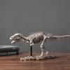 Aesthetic T-Rex Bones Figure Resin Tyrannosaurus Rex Fossil Statue Skeleton Dinosaur Sculpture Livingroom Decoration Accessories