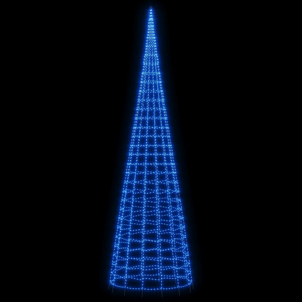 LED Christmas Tree 3000 LEDs Blue 800 cm