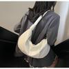 Pu Dumpling Bag For Women With Wrinkled Design For Daily Fashion