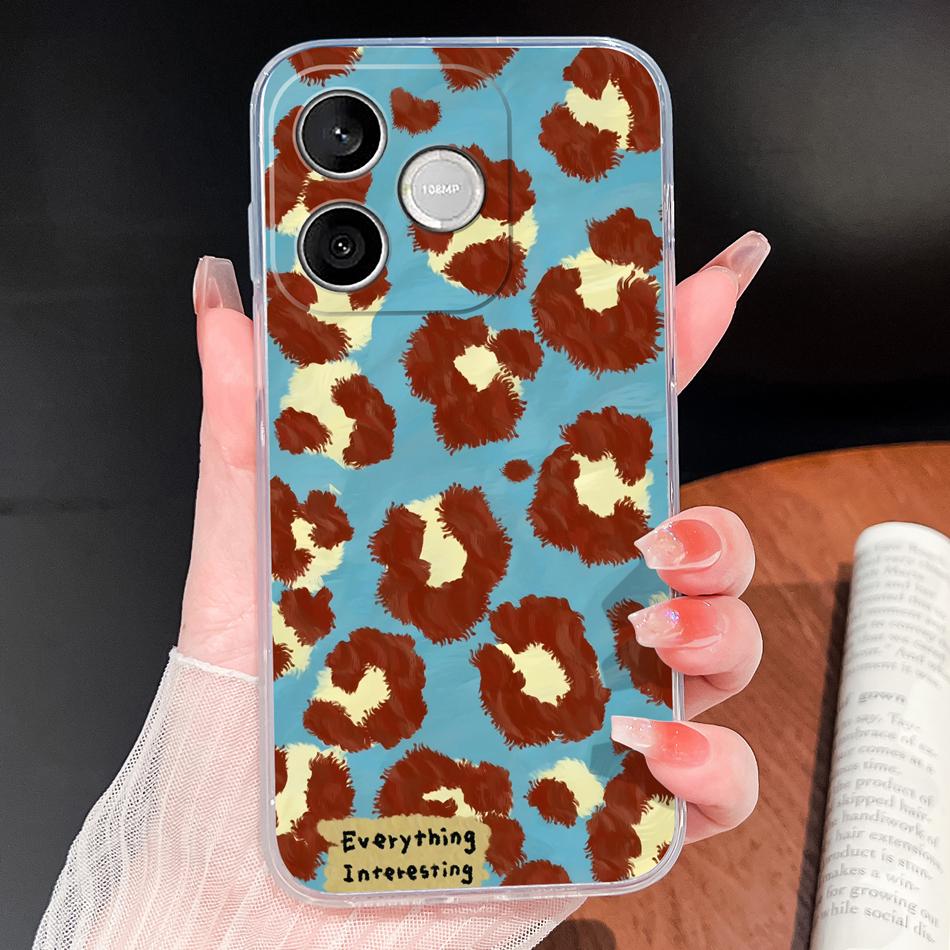 Phone Case For Honor 600 Lite 500 Smart 5G Cute Fish Bubble Phone Cover Soft Transparent Silicone Anti Slip Lightweight Funda