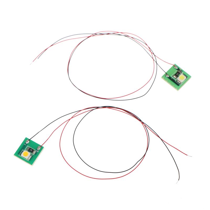 3528 LED Headlight 12-18V DC AC Warm White Ideal for Model Train Locomotive Lighting
