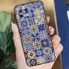 Boho Tile Mosaic Aesthetic Case For Xiaomi 15 14 Ultra 13T 14T 15T Pro 17 Pro Max POCO X7 X5 X6 F5 F6 F7 F8 Pro Coque