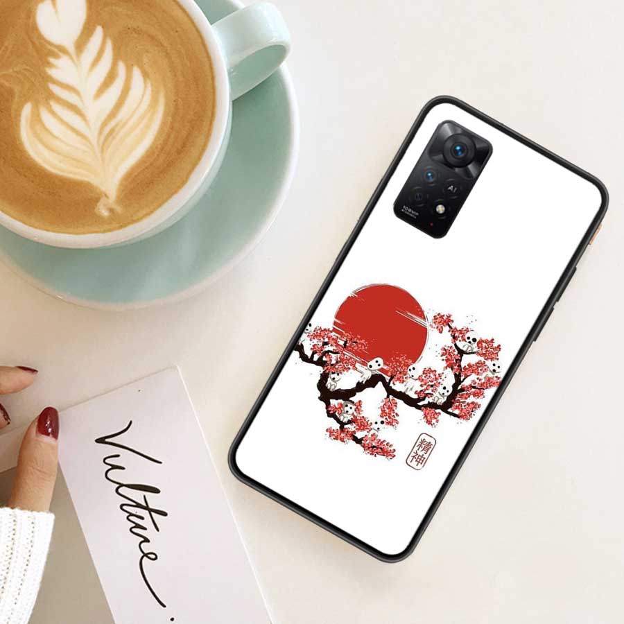 Cherry Blossom Tree Phone Case For Xiaomi Redmi Note 12 Plus 12S 11 11T Pro 5G 11E 11S 4G 10 10S 9 9S 9T 8 8T 7 Cover Shell Coqu