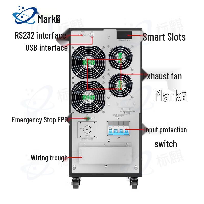 Biaoqi 15KVA/12KW Server UPS with 30-Min Backup