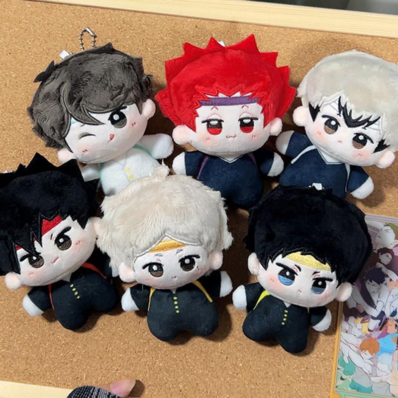 Haikyuu Doll Character Anime Plush Keychain Cartoon Pendant Gift Decoration