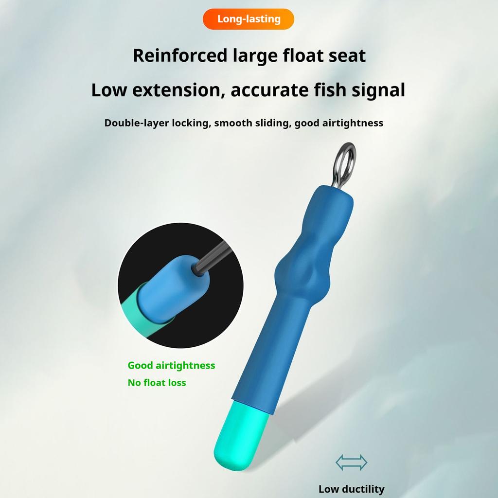 Electronic Auto Bottom Finding Fishing Float LED Color Changing Slip Bobber Set for Lure Rock Fishing Bite Indicator
