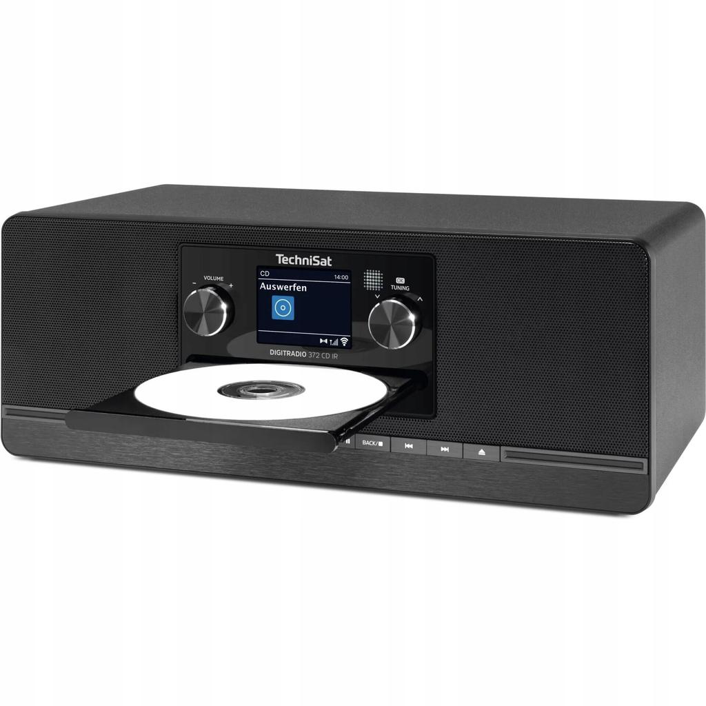 Radio Technisat Internet Cd Dab+ Fm Btusb 2×5 W Digitradio 372 Czarne
