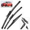Front & Rear Wiper For Toyota Aygo 2 2014-2025 2015 2016 2017 2018 Wiper Blades Windshield Windscreen Window Brushes 26"+26"+12"