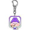 Kpop Dämonenjäger Anime Zoe Rumi Mira Saja Jungs Superstar Acryl Schlüsselanhänger Unters Huntr/x Baby Selbst Schlüsselanhänger Huntr-X Tasche Anhänger