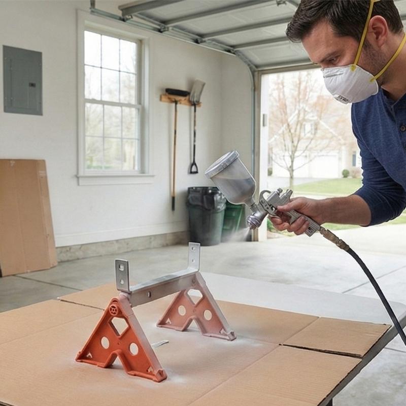 Sprays Paint Racks Stackable Drying Stand Painting Stand for Furniture Crafts Featuring Stable Triangle Design Support