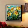 Nuovo Arrivo 5D Fai da Te Pittura Diamante Cerchio Completo "Fiori" Ricamo Punto Croce Decorazione Casa Regalo