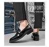 Men's British Style Leather Loafers - 2025 Spring/Autumn, Slip-On, Size 38-47