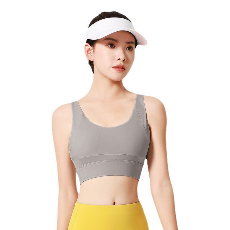 Juyitang Women's Adjustable Cross-Breasted Shockproof Sports Bra
