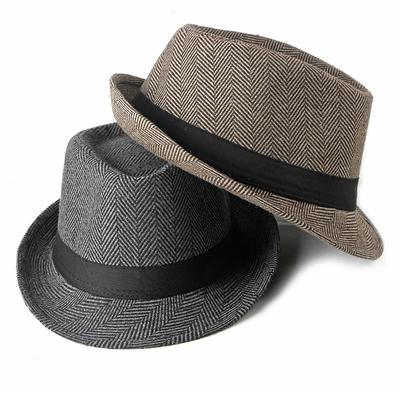 Otoño e Invierno Nuevos Sombreros de Copa para Hombre Sombreros de Jazz Casuales para Mediana Edad y Ancianos Venta al por Mayor Sombreros de Caballero Unisex